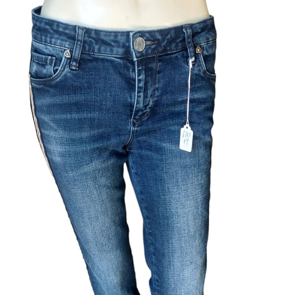 670244...Kut from the Kloth Ankle Straight leg Jeans Size 6, W25" Inseam, 8"Rise
